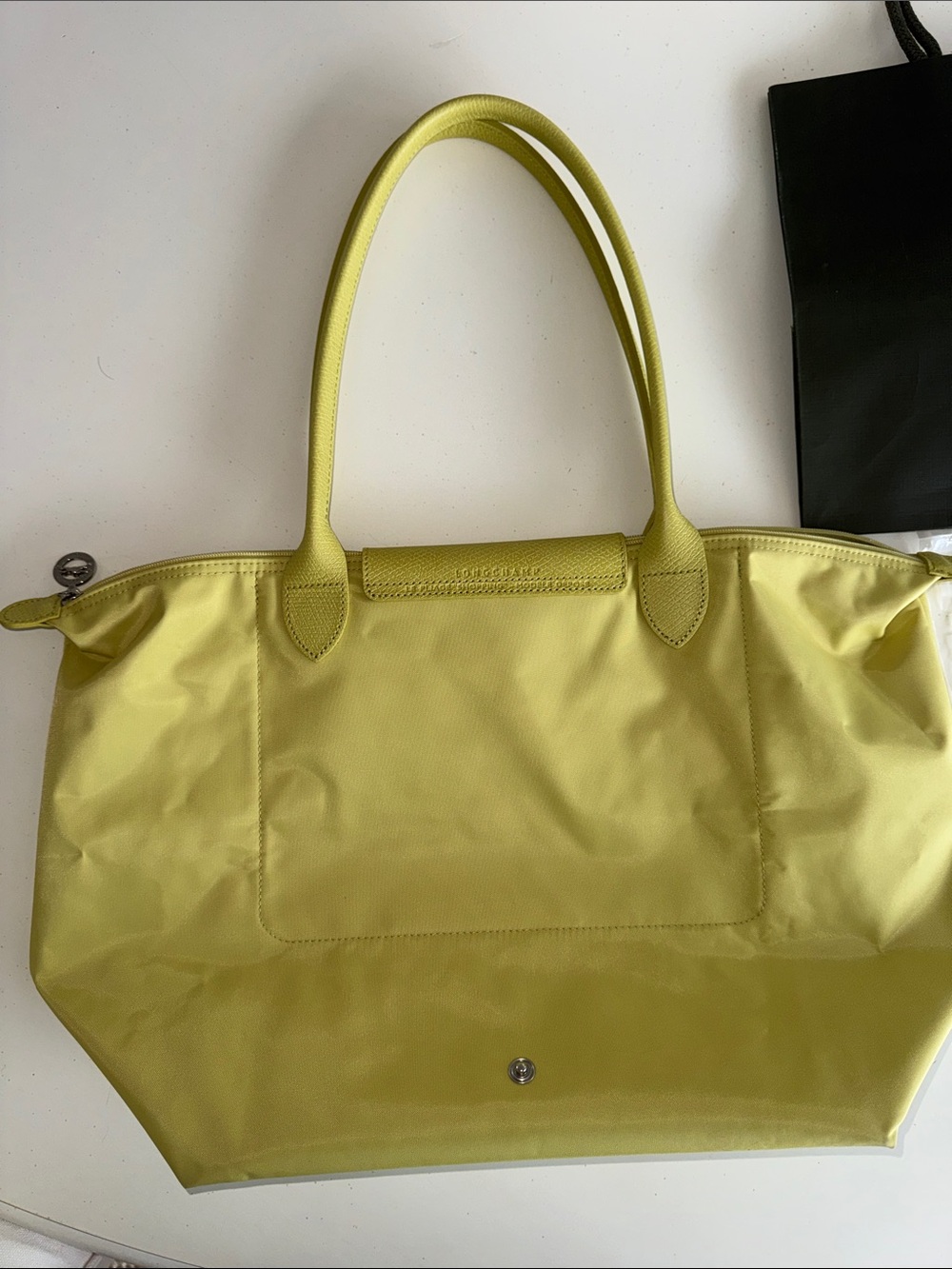 Longchamp LE PLIAGE ONE L TOTE BAG
Lime large long handle yellow green FRANCE - Picture 9 of 15